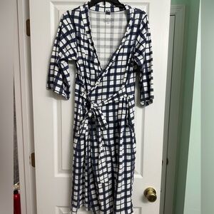 Matching mommy robe and baby swaddle blanket